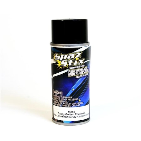 Spaz Stix Spaz Stix SZX15659 Golden Candy Rootbeer Aerosol Paint - 3.5 oz SZX15659